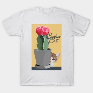Best days are meowdays Cactus Cat T-Shirt